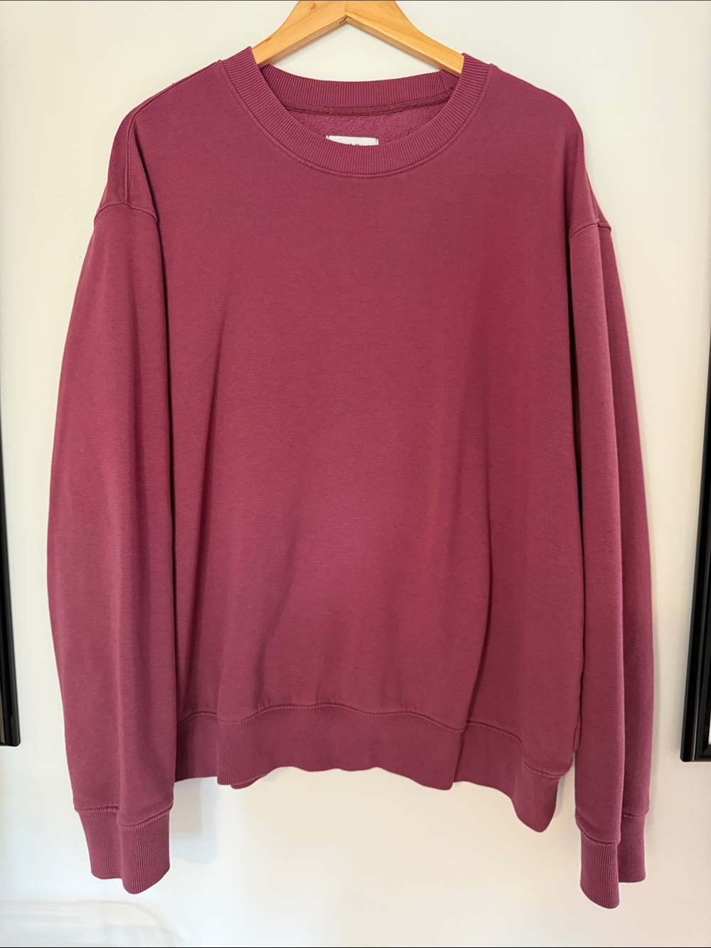 Goodfellow & Co Crewneck Sweatshirt in Dusty Mauve
